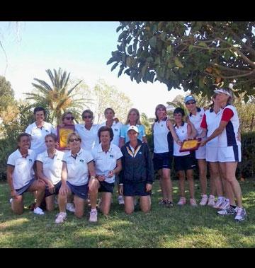 Equipos +50 del Club de Campo y del R.C.T. Barcelona