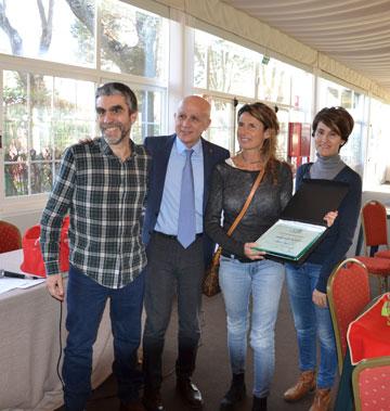 Campeones de España de parejas Mixtas: Bertha Martínez y Jaime Pons