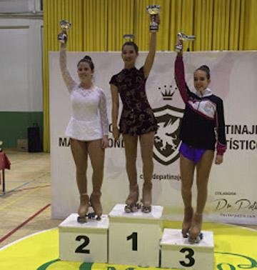 Certificado Cadete:2ª Posición: Mercedes Gomez de Salazar, 3ª Posición: Patricia de Obeso