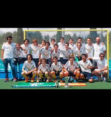 Campeones de España Cadetes Hockey Hierba