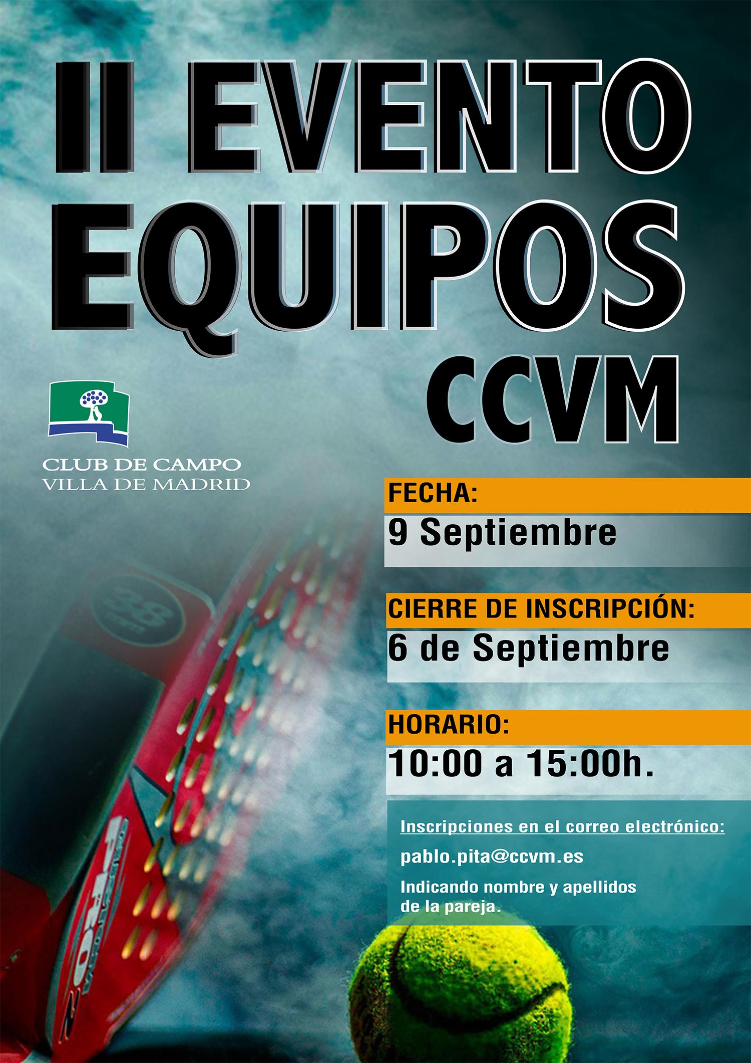 II Evento de Equipos de Pádel CCVM