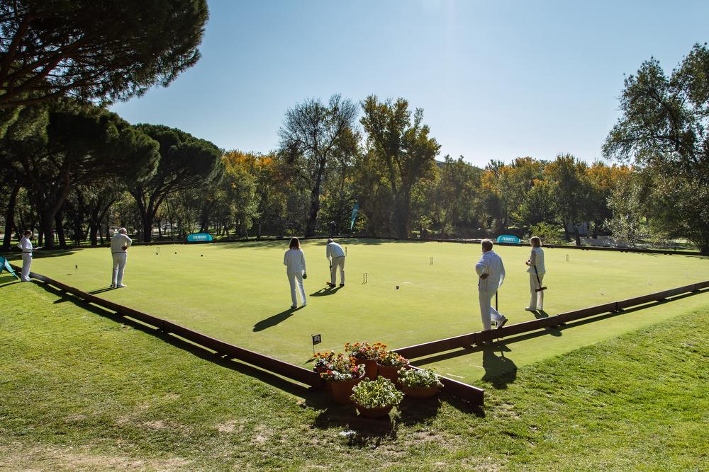 Campo 1 de croquet del Club. Foto: Miguel Ros