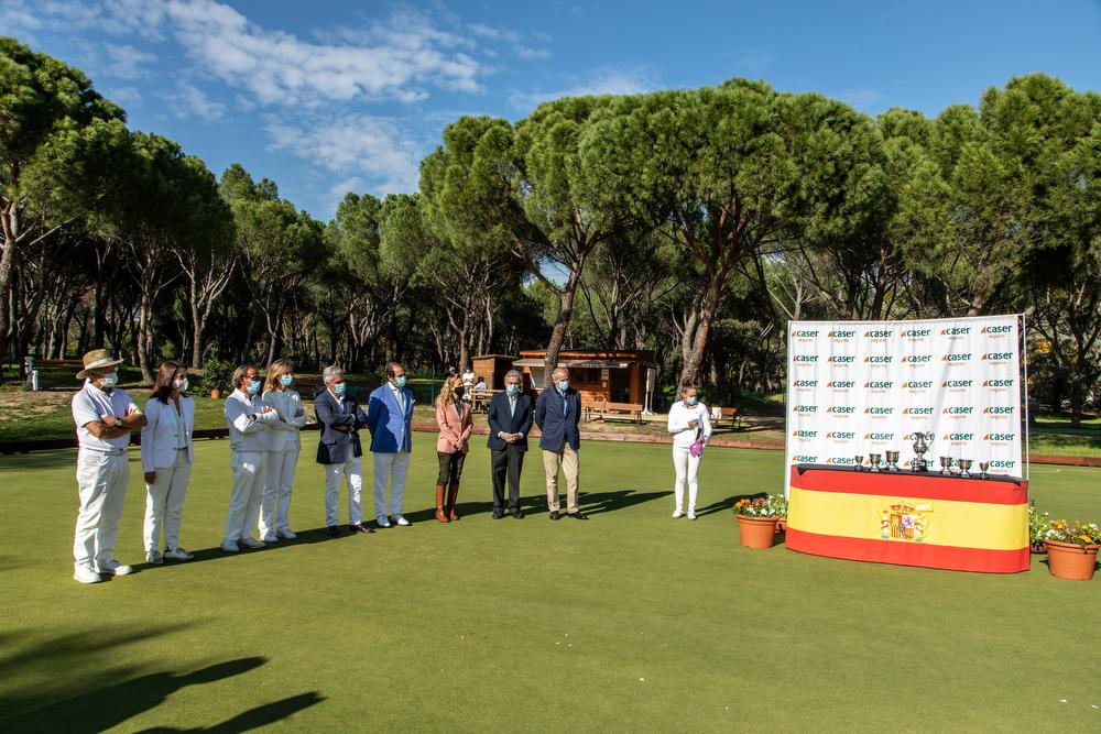 Entrega de premios del Campeonato Inauguración CCVM Croquet. Foto: Miguel Ros