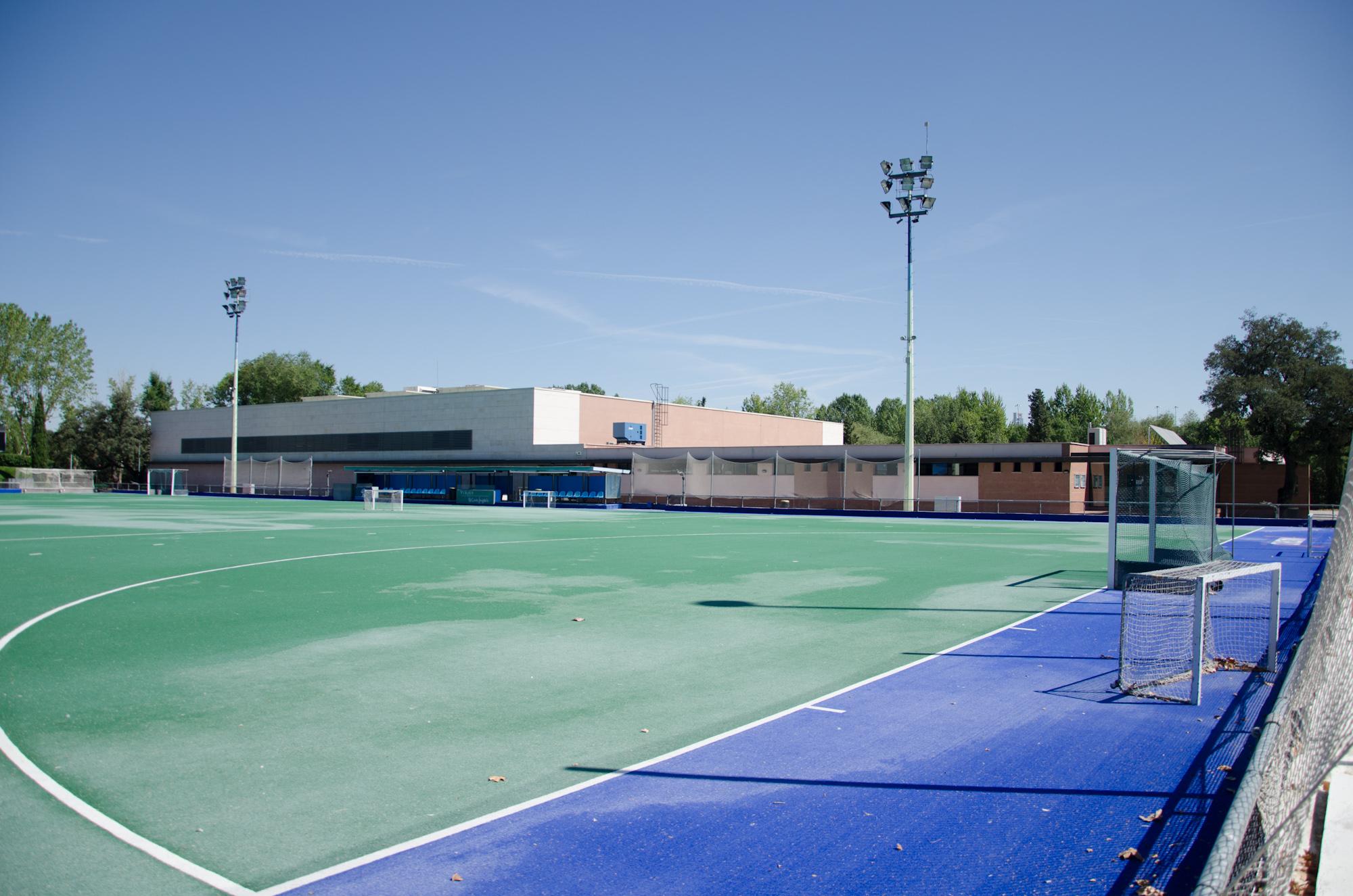 Campo de hockey del Club de Campo Villa de Madrid.