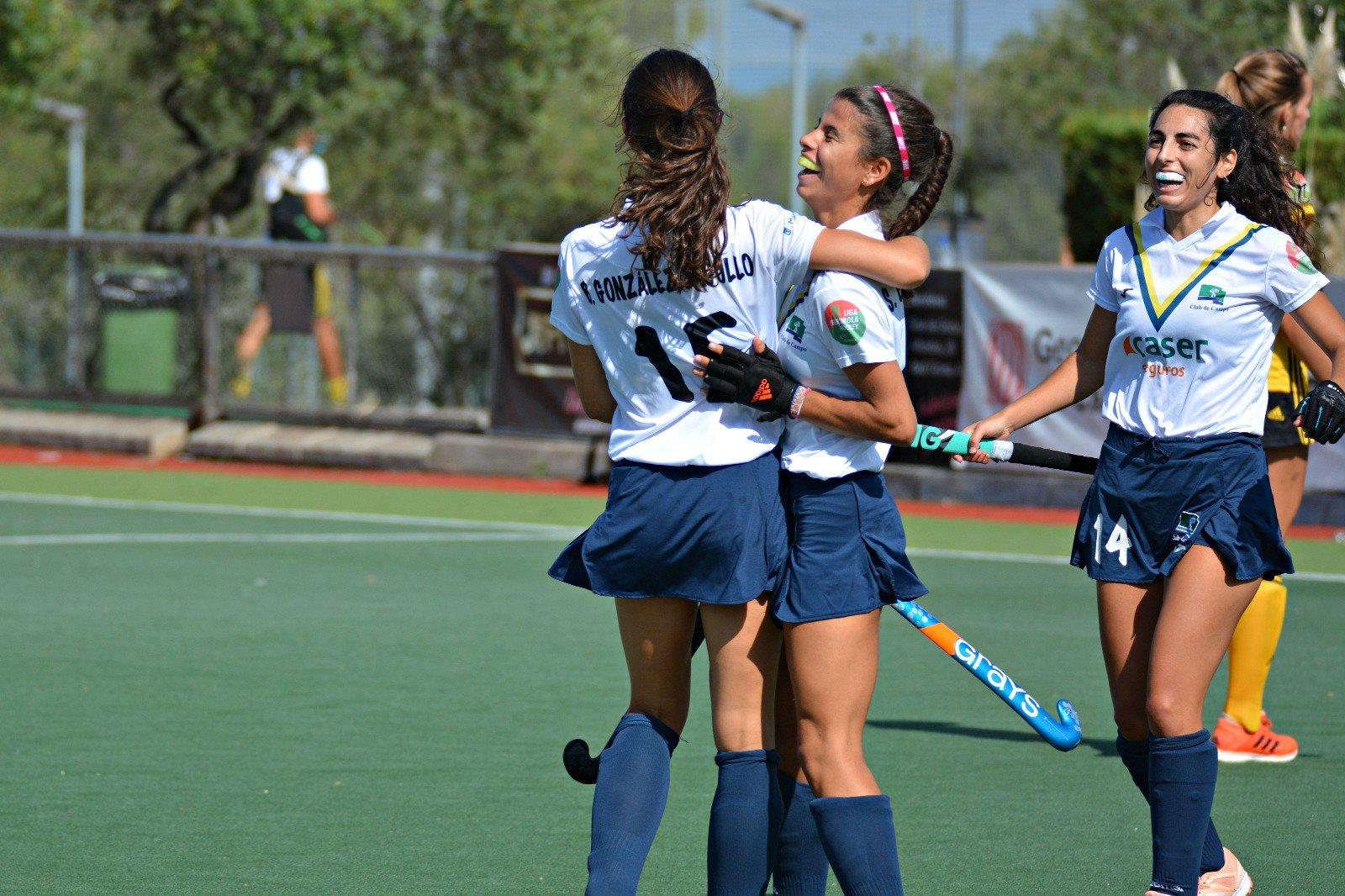 Jugadoras del Club de Campo femenino de hockey.