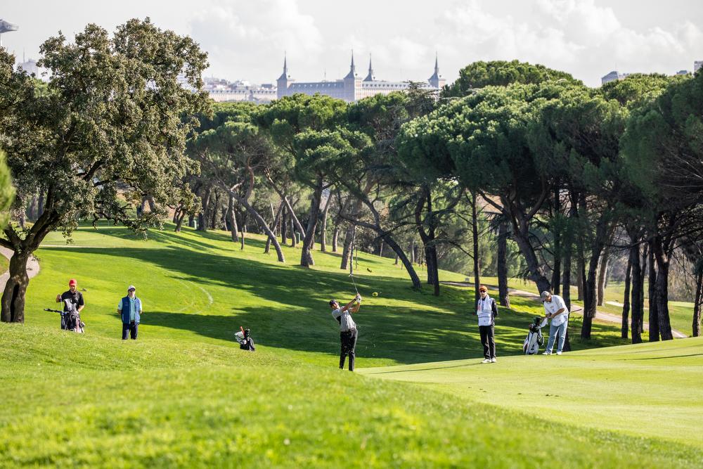 Golf en el Club de Campo Villa de Madrid. Foto: Miguel Ros