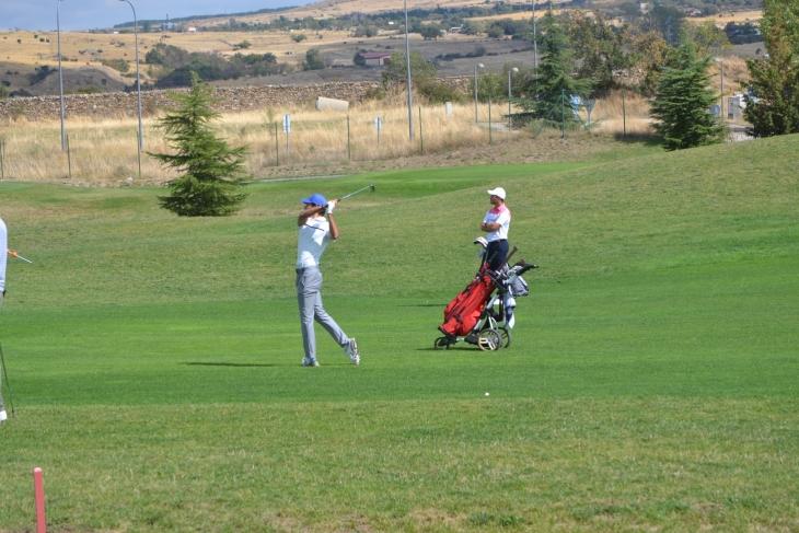 Circuito de Madrid de profesionales de golf, en La Faisanera. Foto: FGM