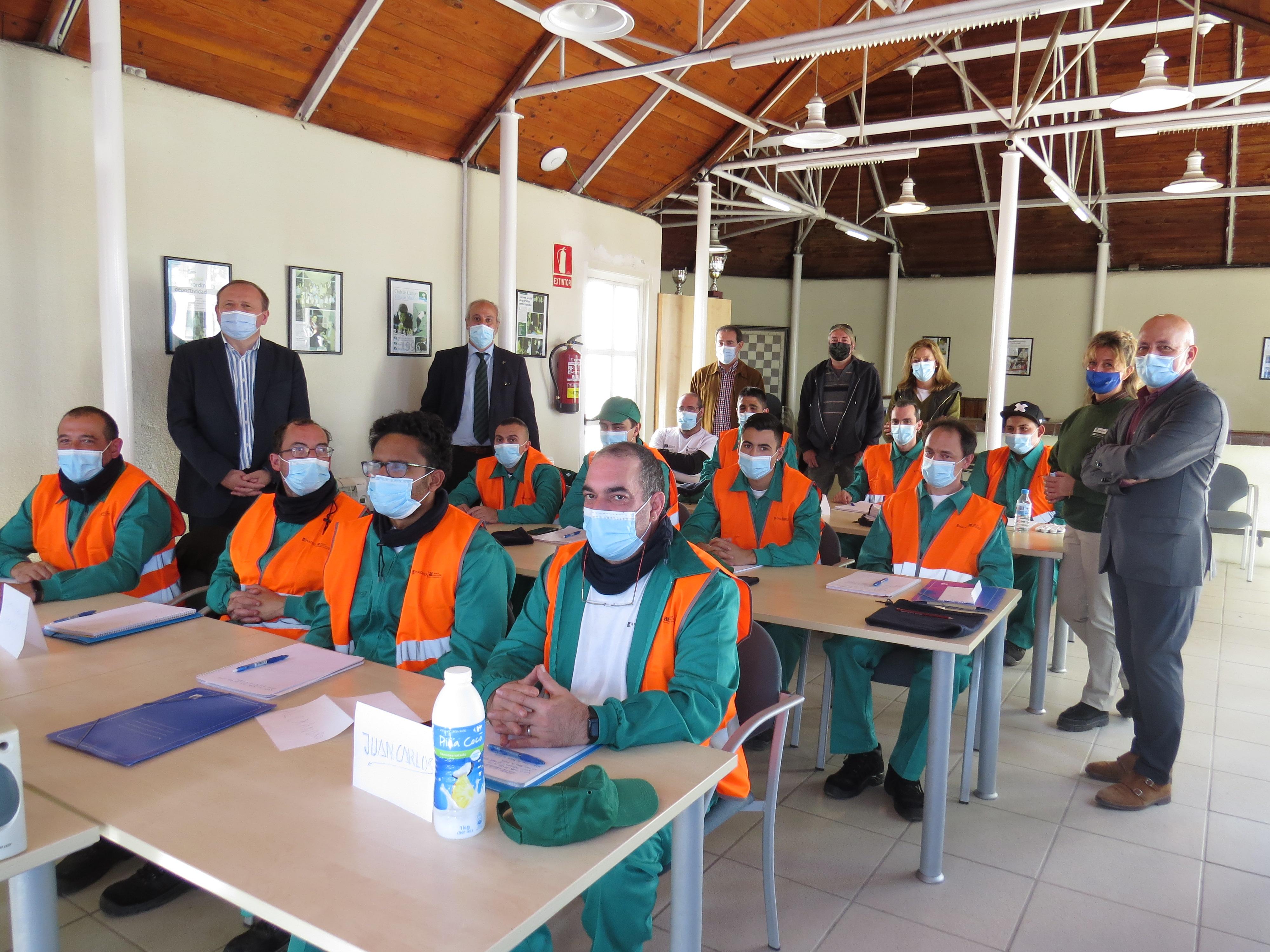 Aula donde se imparten las clases teóricos del taller. Foto: EGD