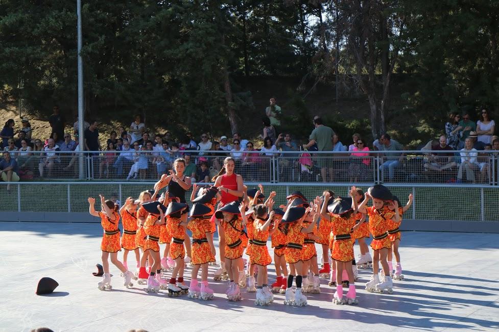 Exhibición de la Escuela de Patinaje del Club.