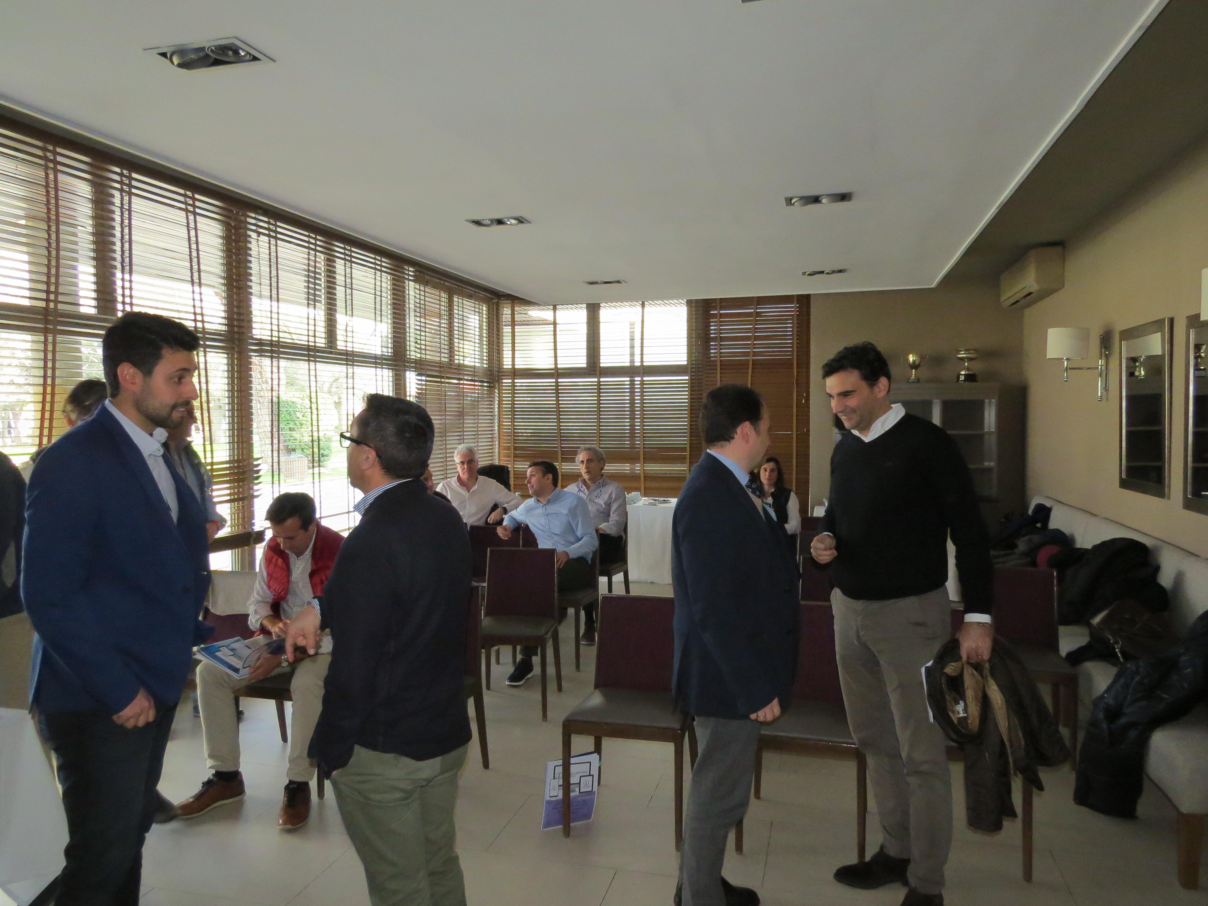 Participantes en las III Jornadas Acedyr en el Club.