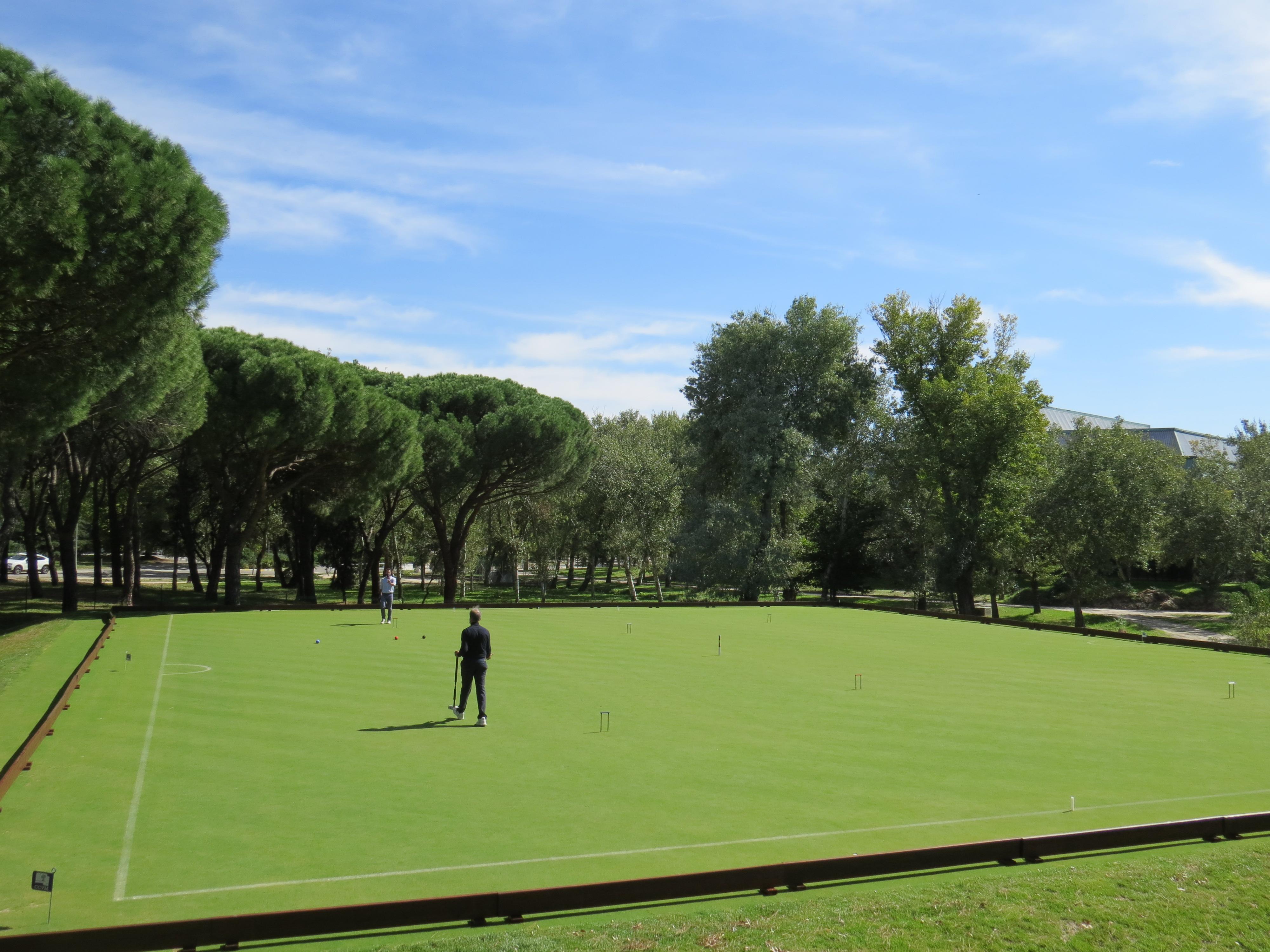 Campo 1 de croquet del Club de Campo Villa de Madrid.