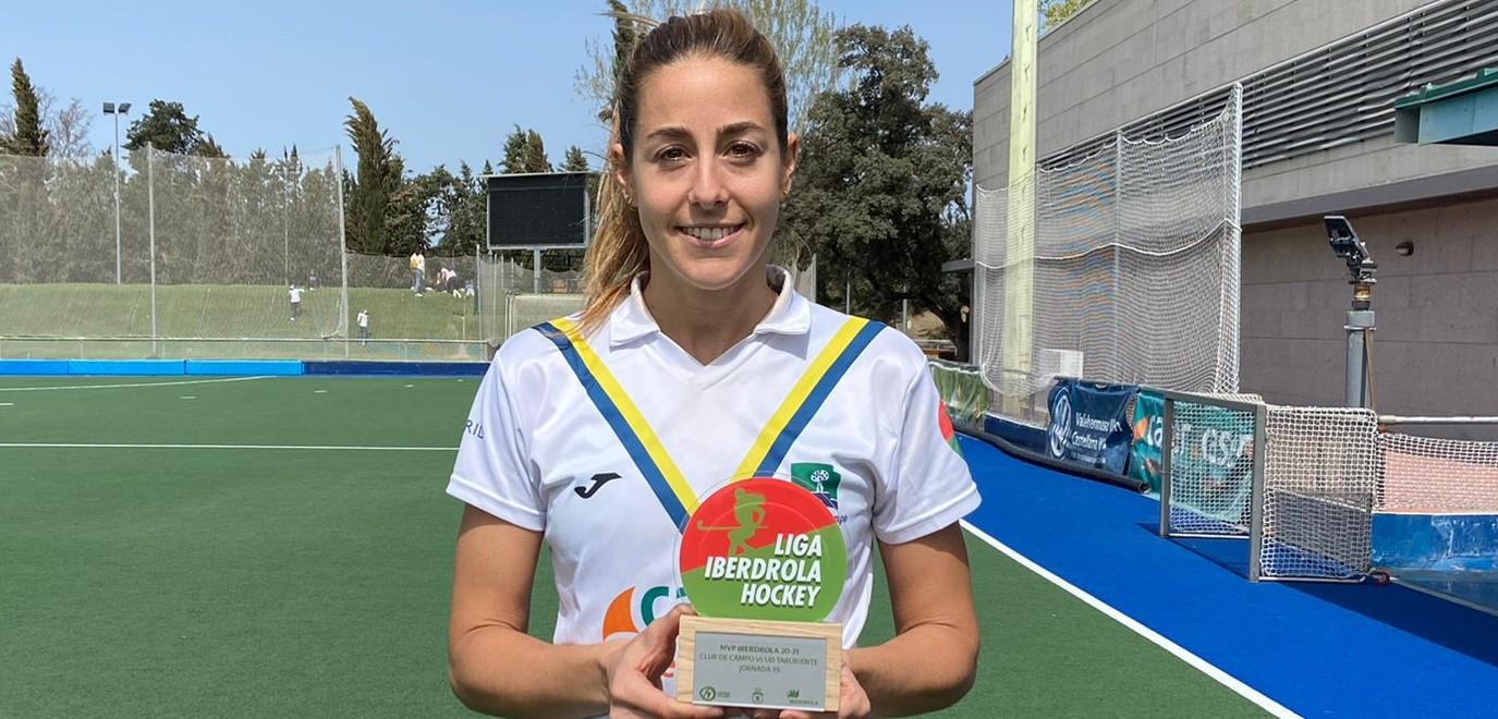 María López, MVP de la jornada 19 de la liga femenina. Foto: Rfeh