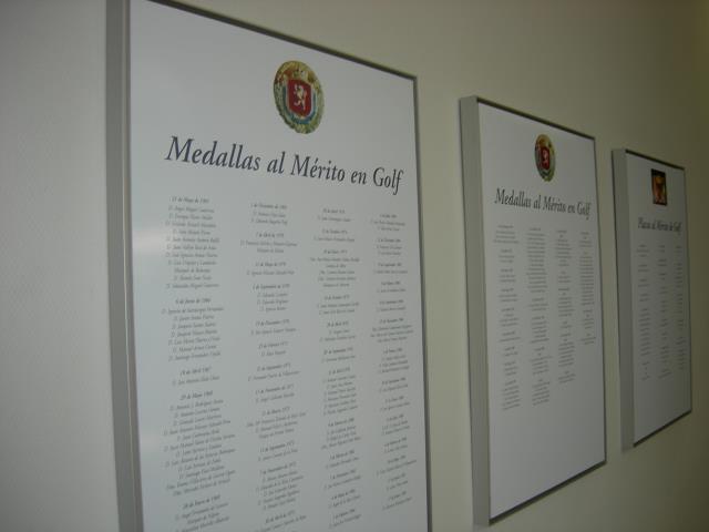 Medallas al Mérito de Golf. Foto: RFEG