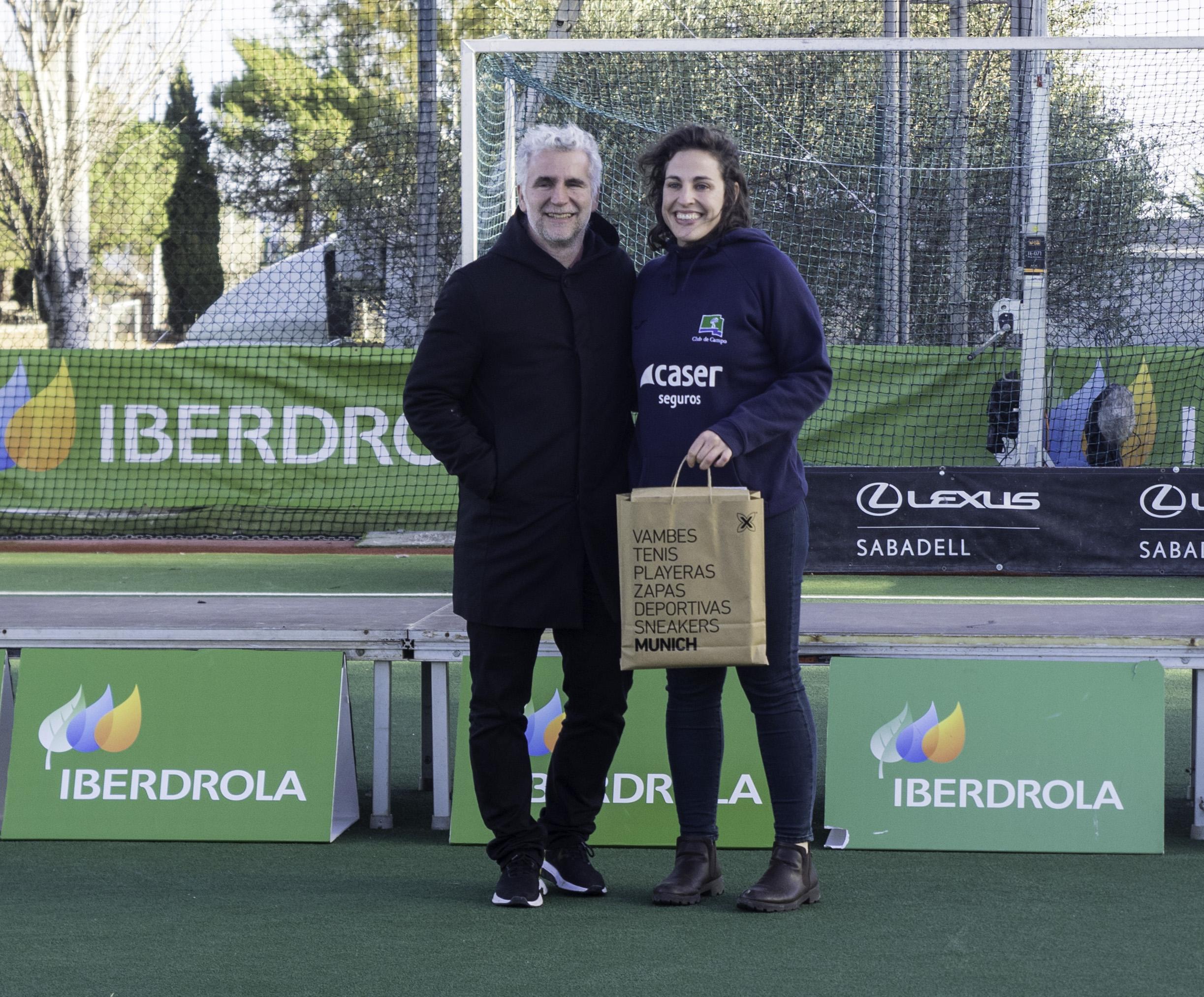 Mari Ruiz ha sido nombrada mejor portera de la competición. Foto: Ignacio Monsalve.