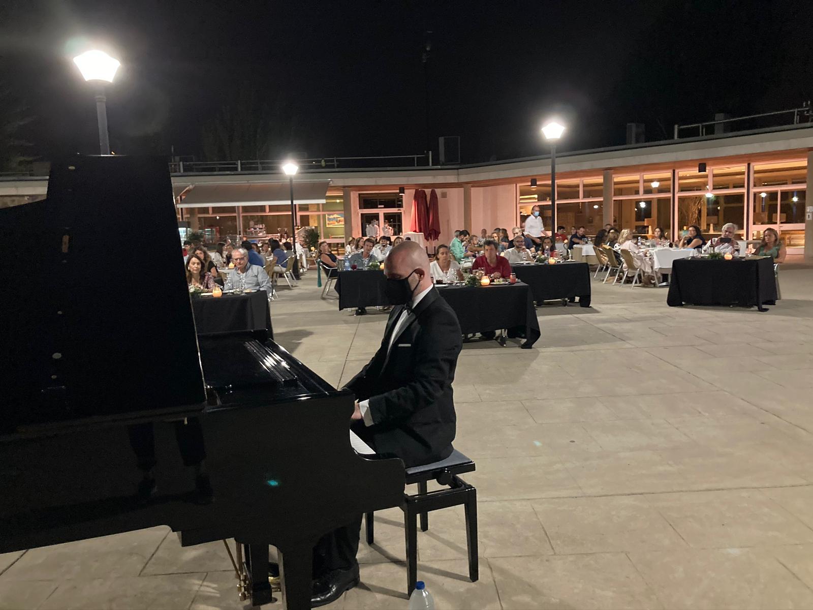 El pianista Juan Pablo Gamarro.