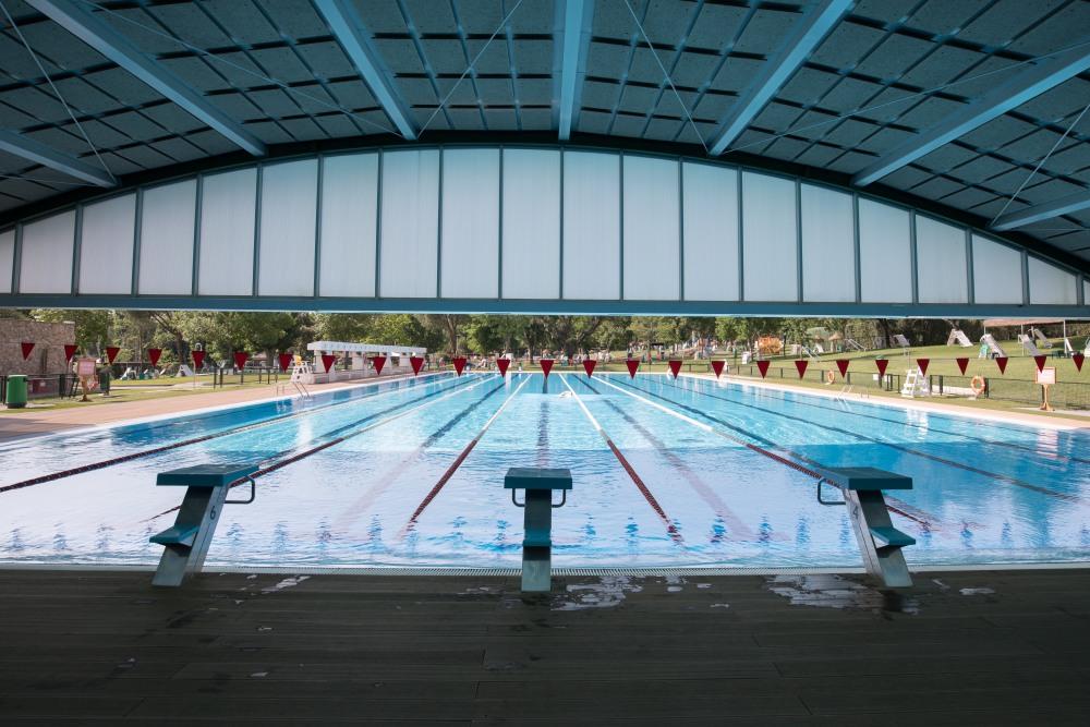 Piscina olímpica del Club de Campo Villa de Madrid.