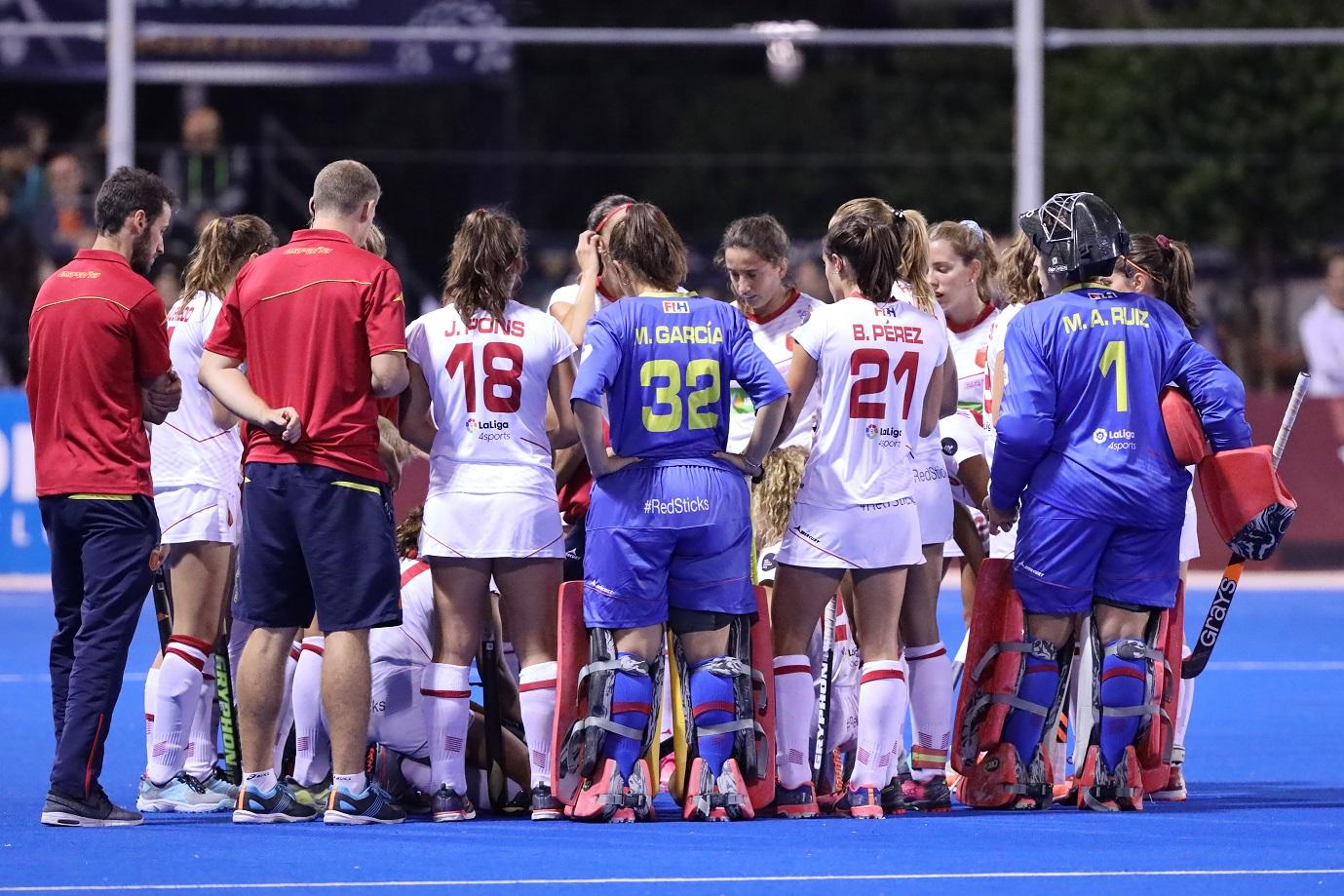 Selección española femenina de hockey hierba. Foto: RFEH