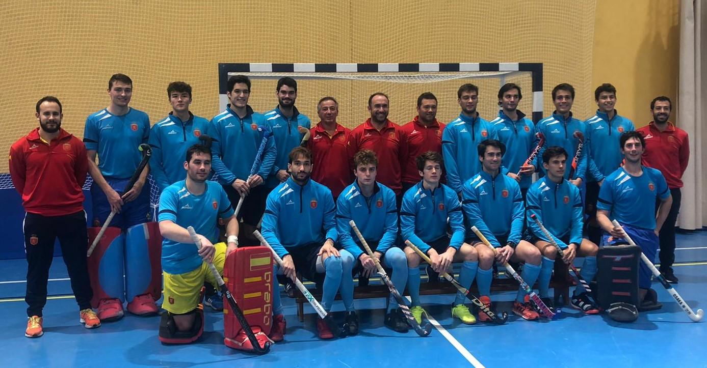 Selección española masculina de hockey sala. Foto: RFEH