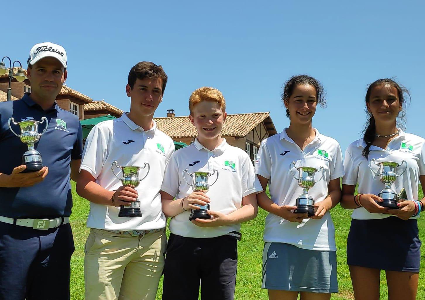 El equipo del Club subcampeón de Madrid en categoría infantil y cadete.