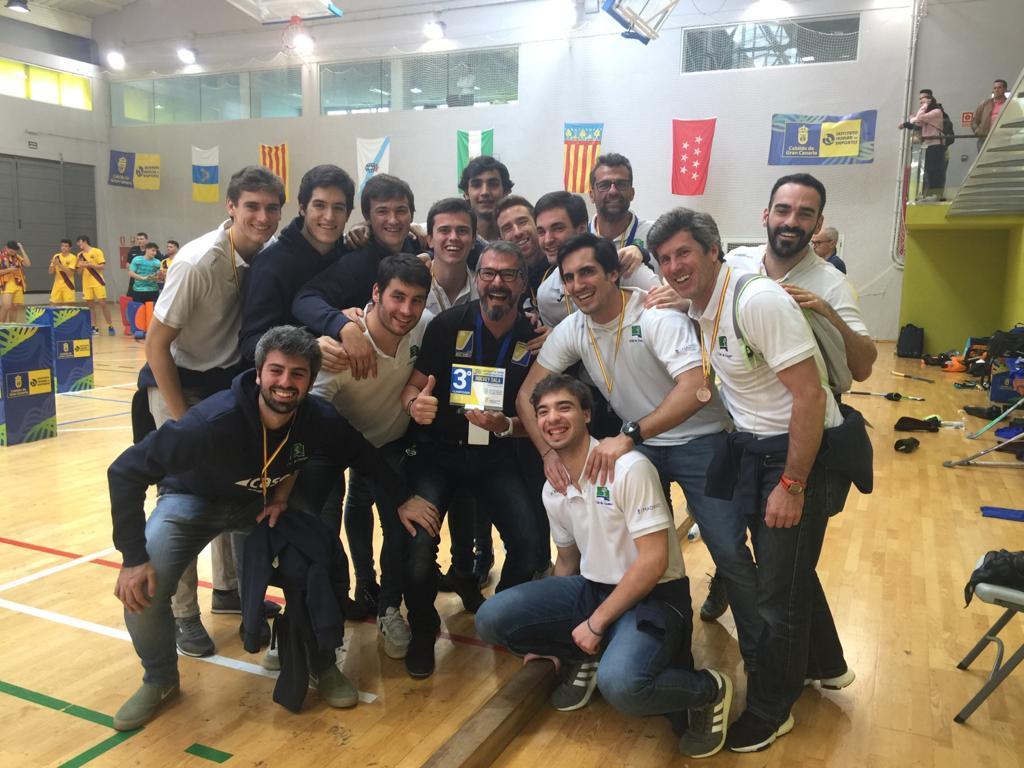 Tercer puesto en el Campeonato de España de hockey sala masculino.