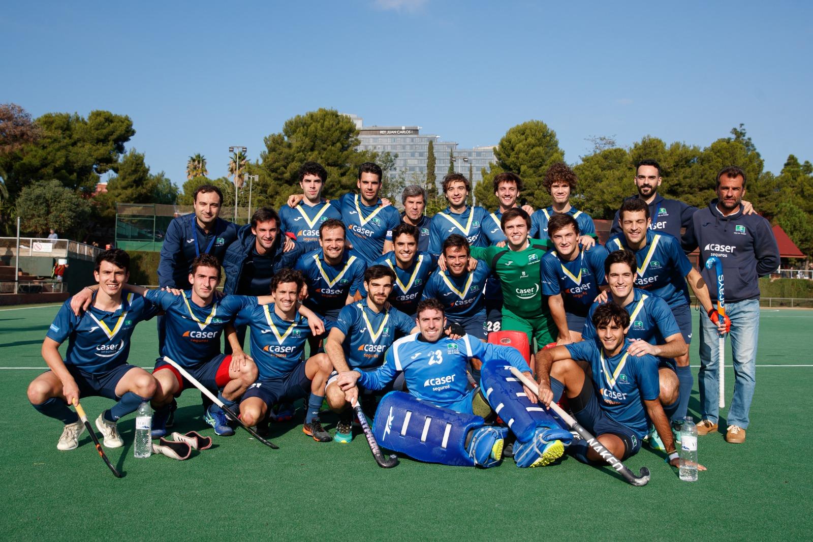 Bronce del equipo masculino del Club en la Copa de hockey. Foto: Rfeh