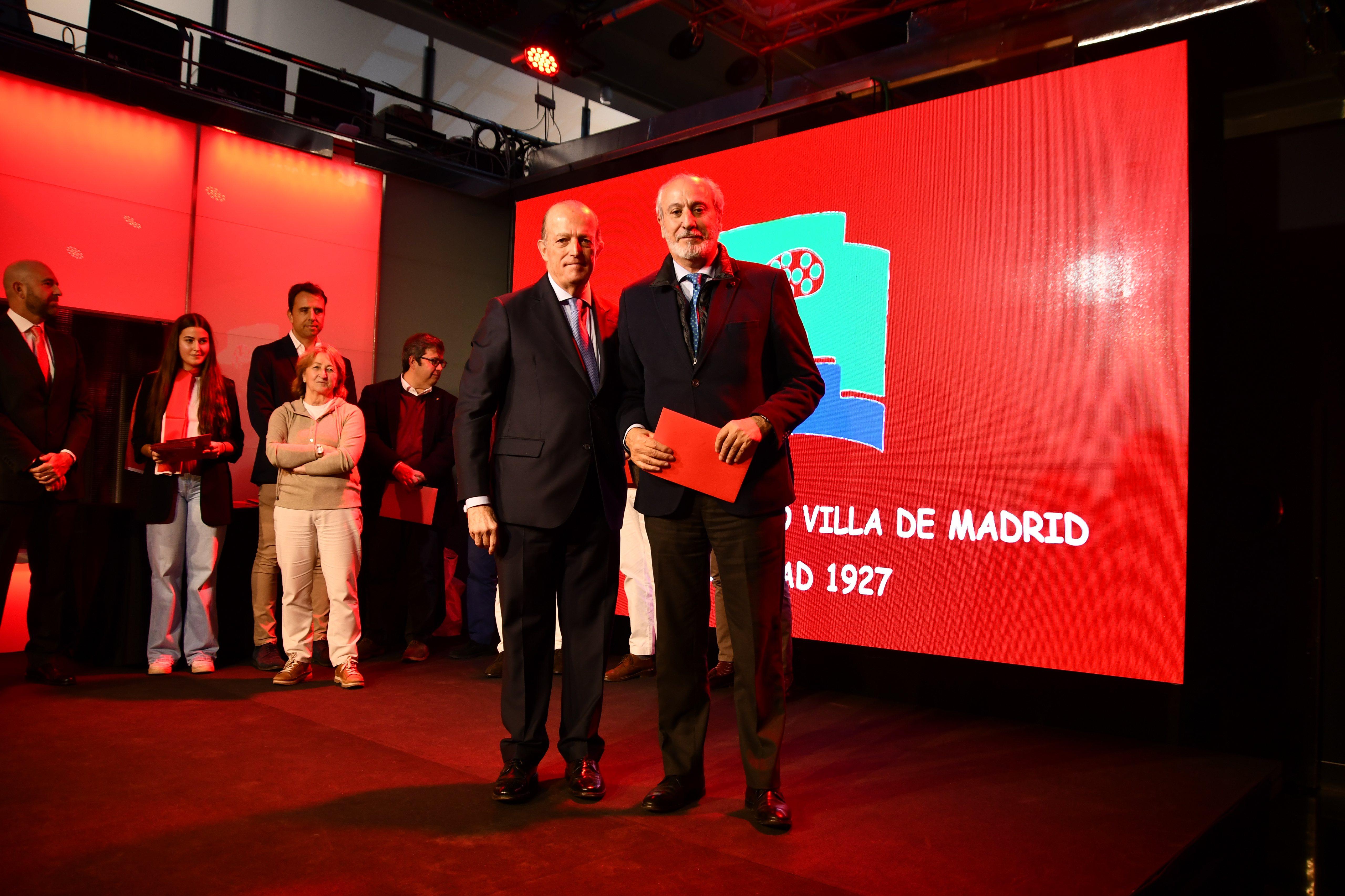 El gerente CCVM, Juan Carlos Verá Pró (dcha.) y el presidente de la Rfeh, Santiago Déo. Foto: Eduardo Vera Morales 
