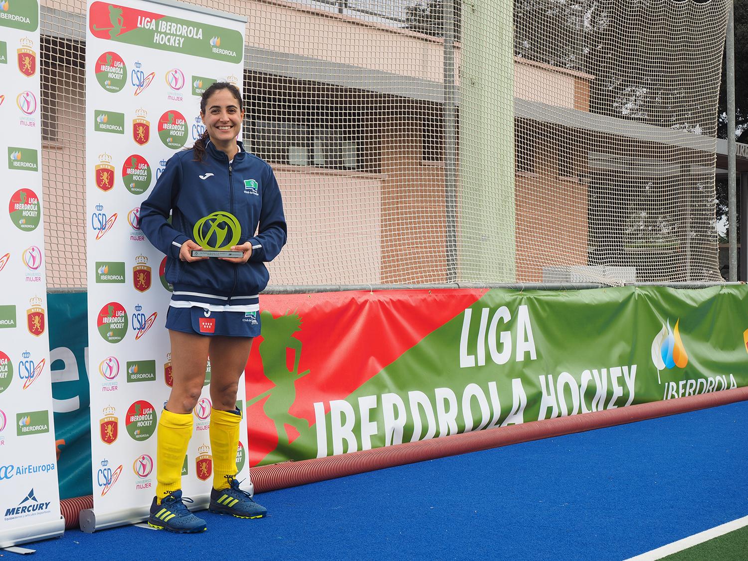 Amparo Gil, MVP del partido. Foto: Ignacio Monsalve