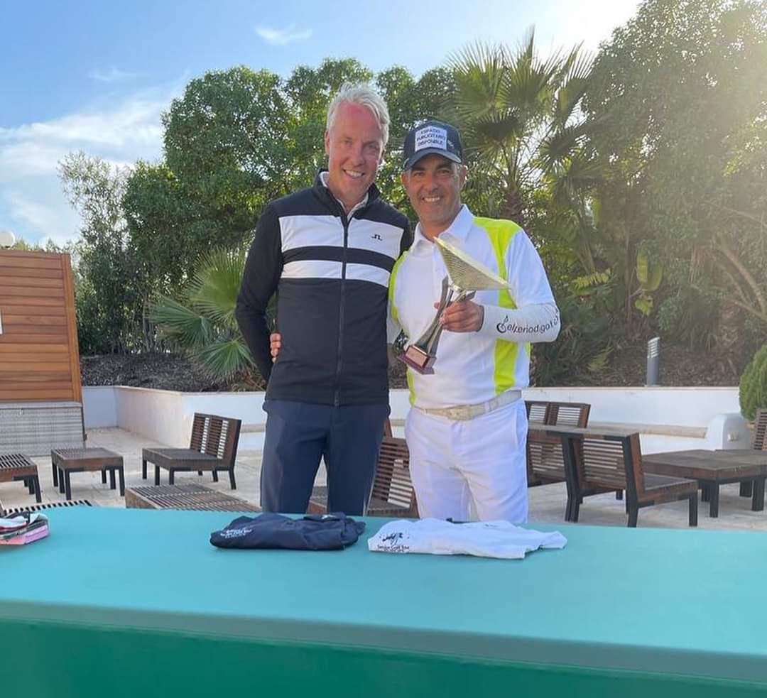 Carlos Balmaseda, ganador del Mallorca Senior Open 2022.