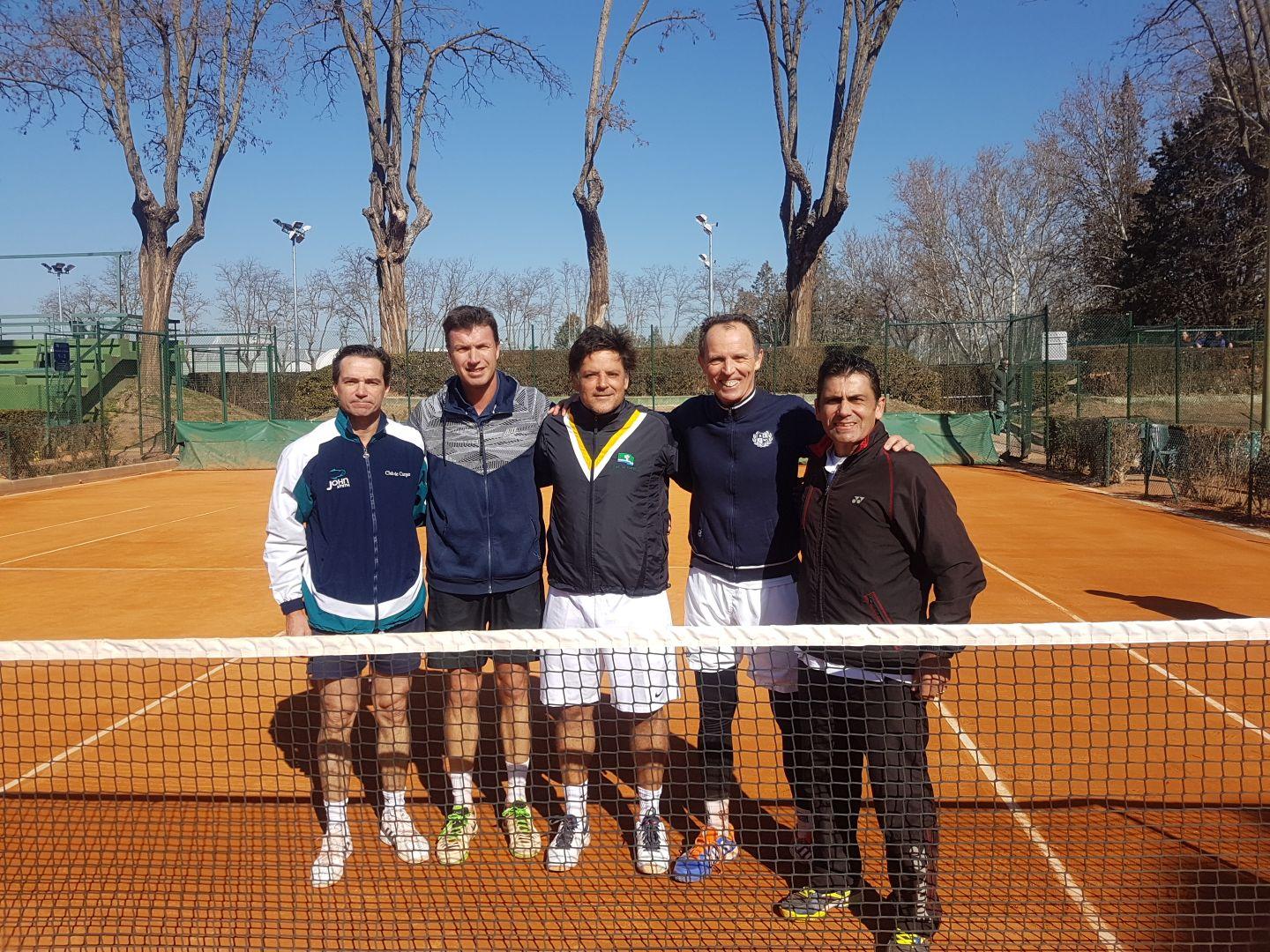 Jorge Mantilla, Víctor Guió, José Eraña, Pablo Semprún y Ramón Costa