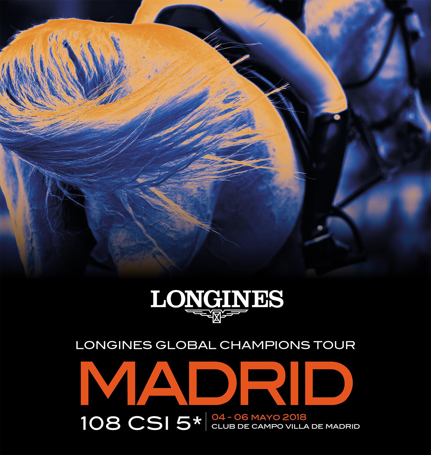 Cartel del CSI Madrid 5*-Longines Global Champions Tour