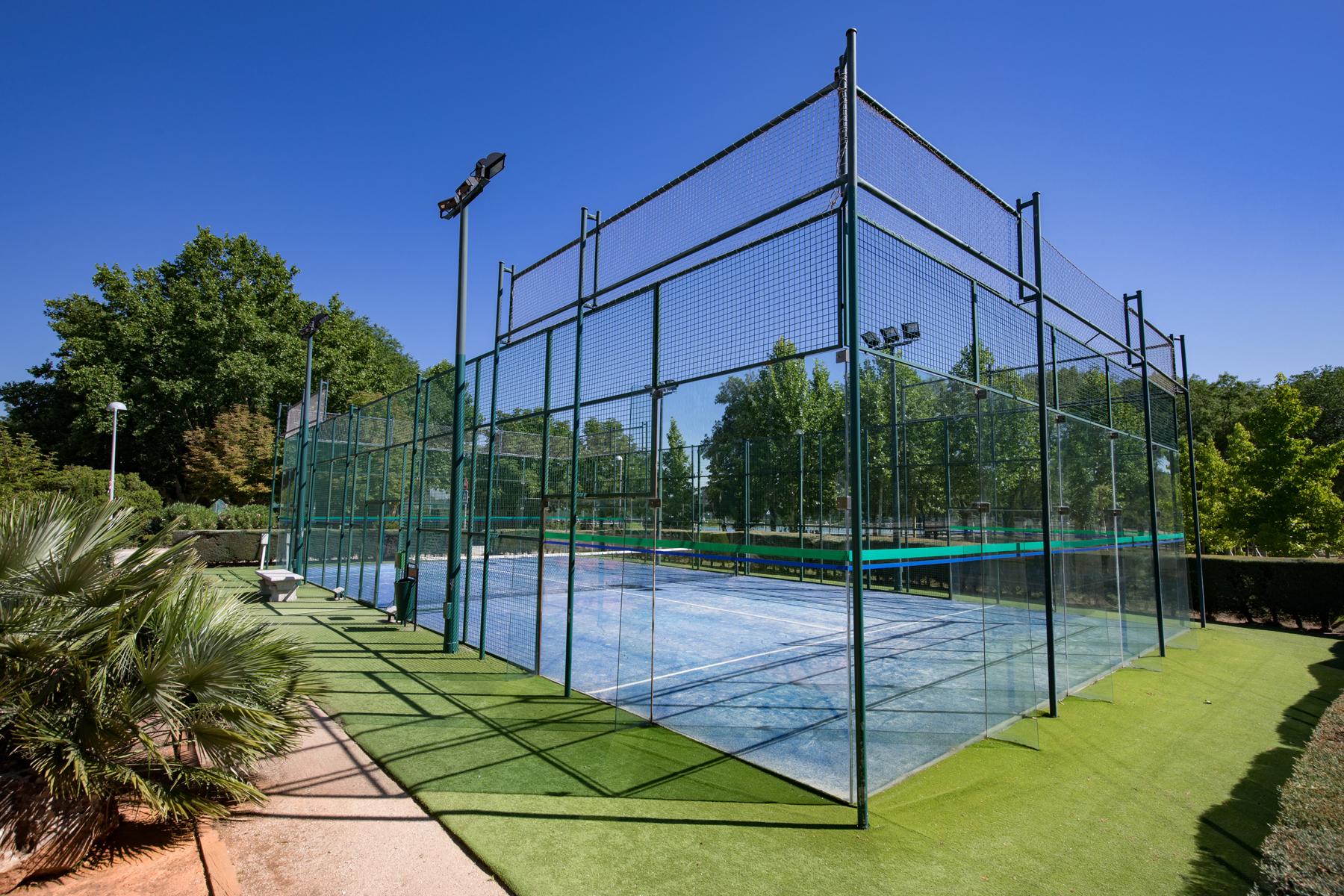 Pádel, en el Club de Campo Villa de Madrid.