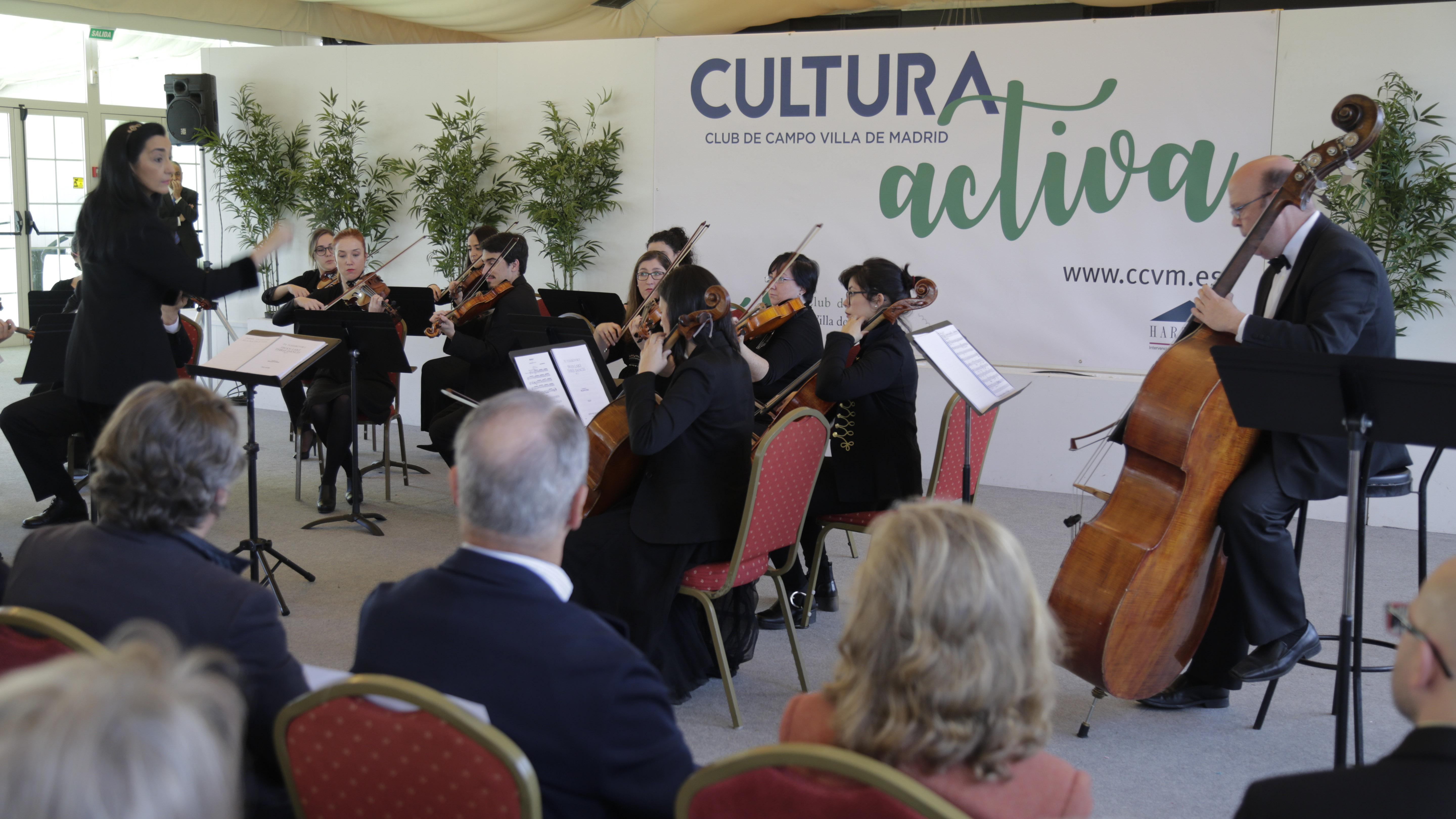 La Orquesta Metropolitana de Madrid en pleno concierto. Foto: Ángel Yuste