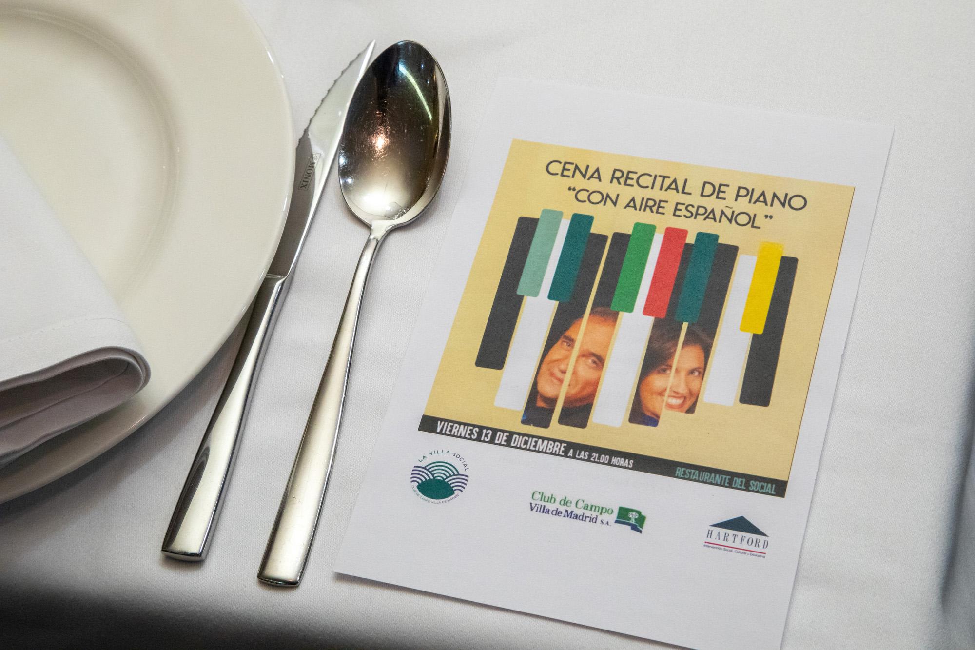Galería de imágenes de la Cena-Recital Dúo Madom 2019