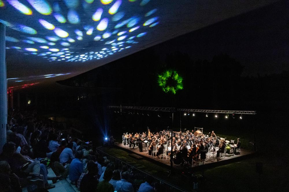 Imágenes de película del concierto de la lunada musical