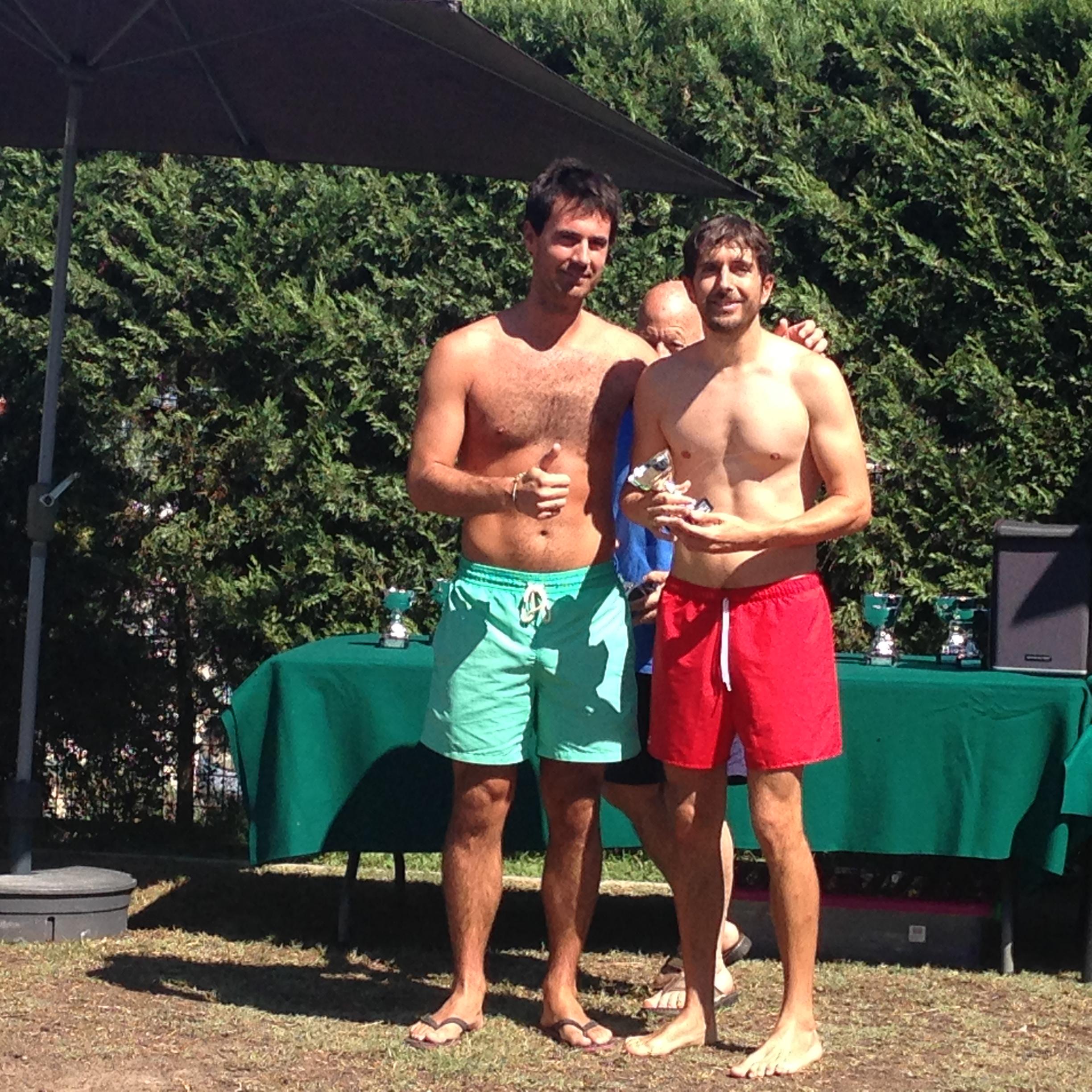 César de Haro y Jaime Aguado, subcampeones de dobles