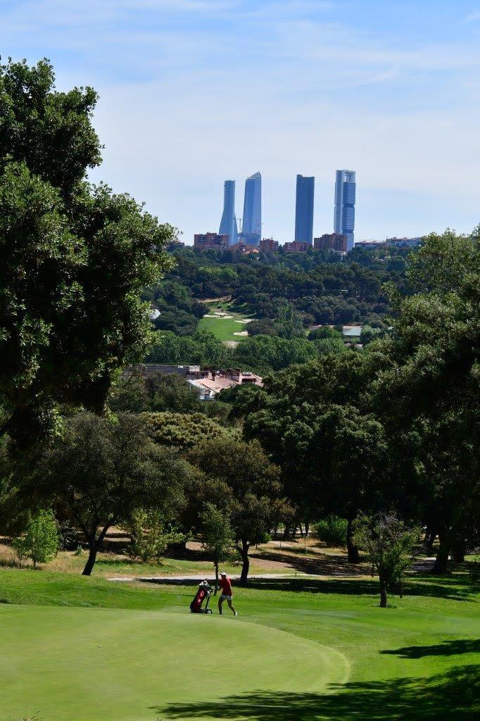 Golf, en el Club de Campo Villa de Madrid.