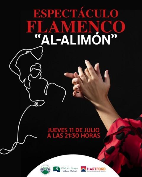 Cartel del espectáculo flamenco Al-Alimón.