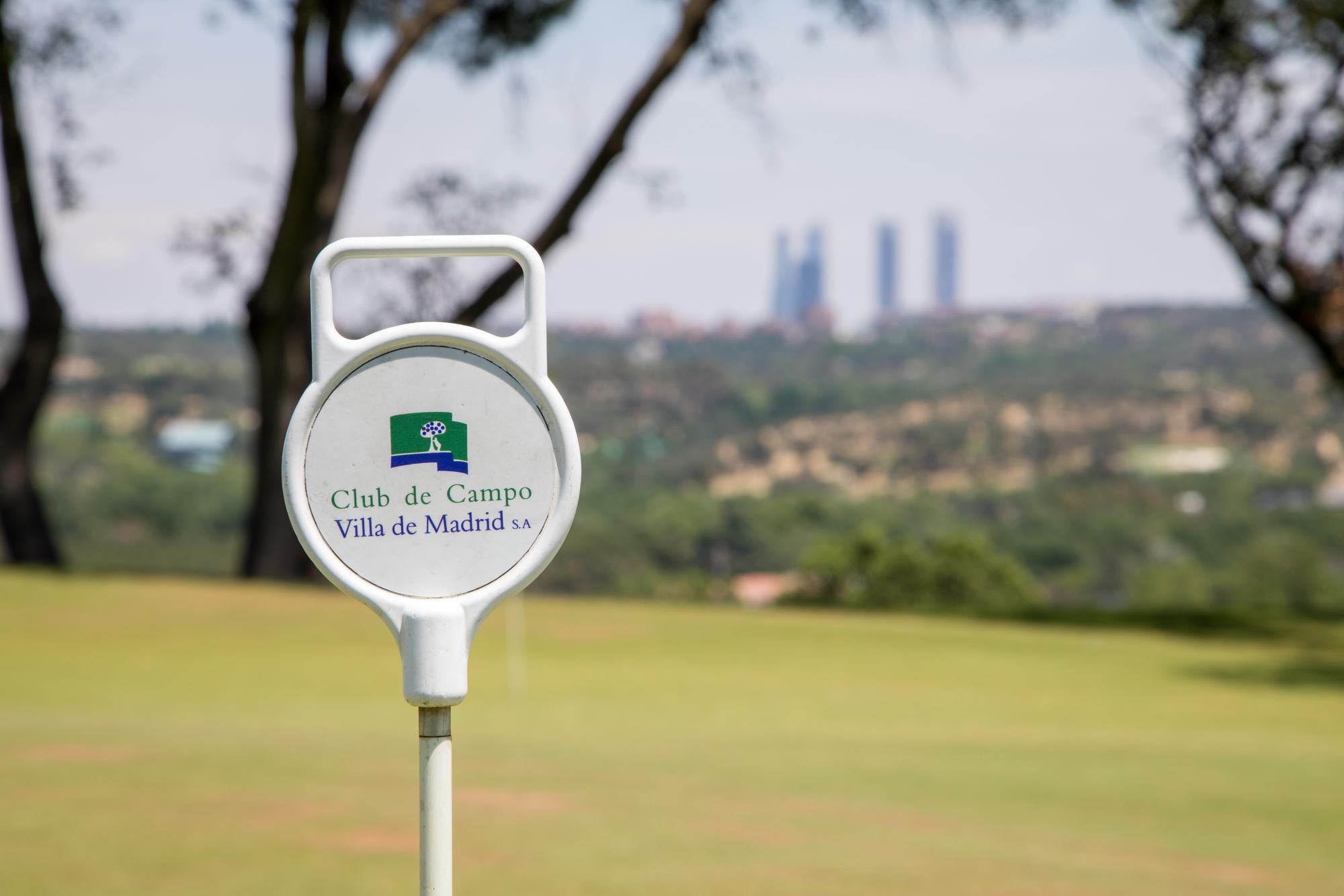 Vistas del campo de golf del Club de Campo Villa de Madrid. Foto: Miguel Ángel Ros / CCVM