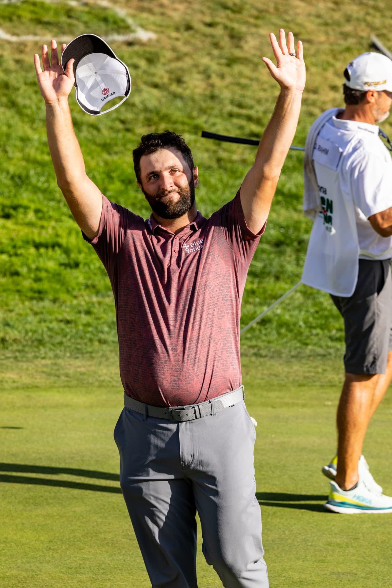 Jon Rahm, durante el Open de España 2022. Foto: Miguel Ángel Ros / CCVM