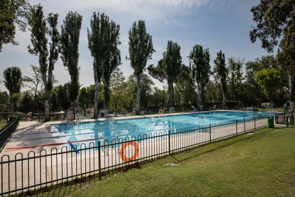 Piscina de aprendizaje del Club de Campo Villa de Madrid. Foto: Miguel Ángel Ros / CCVM