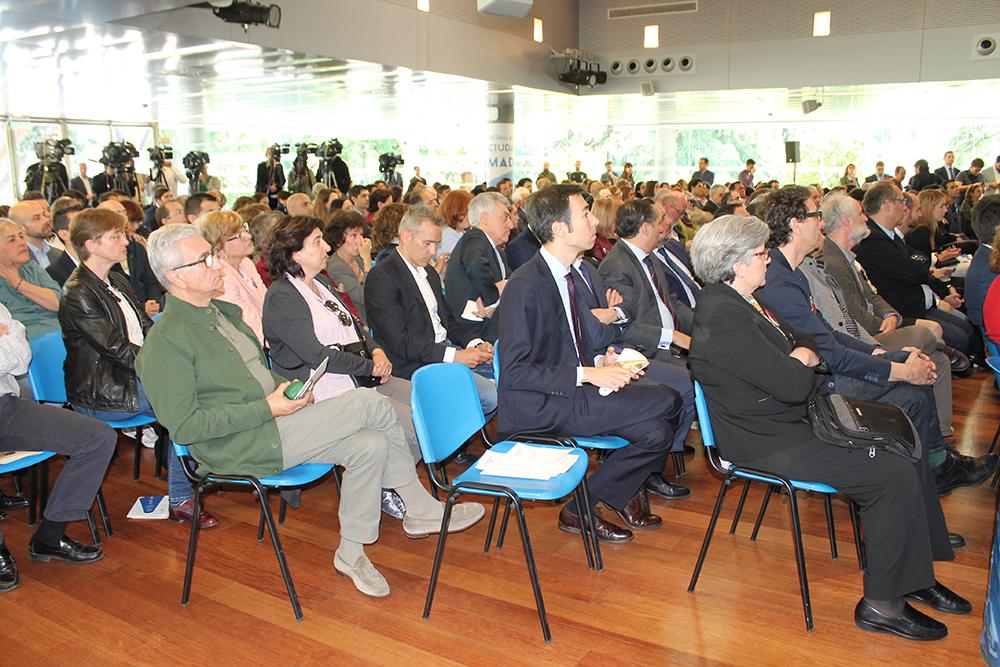 Aspecto del auditorio de los Jardines de Cecilio Rodríguez